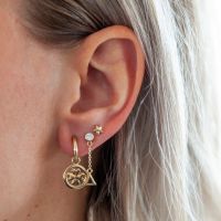 JWLS4U | Oorhangers Triangle Gold 2